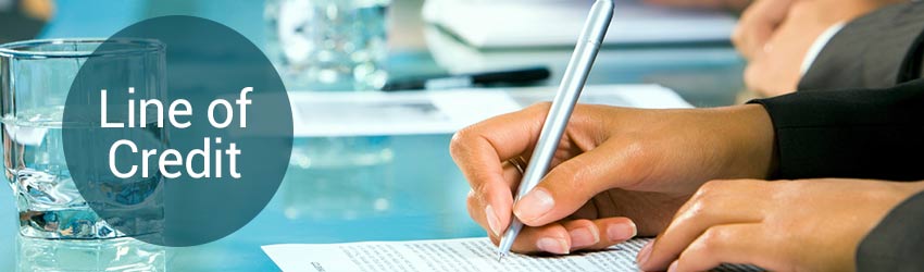 line of credit banners